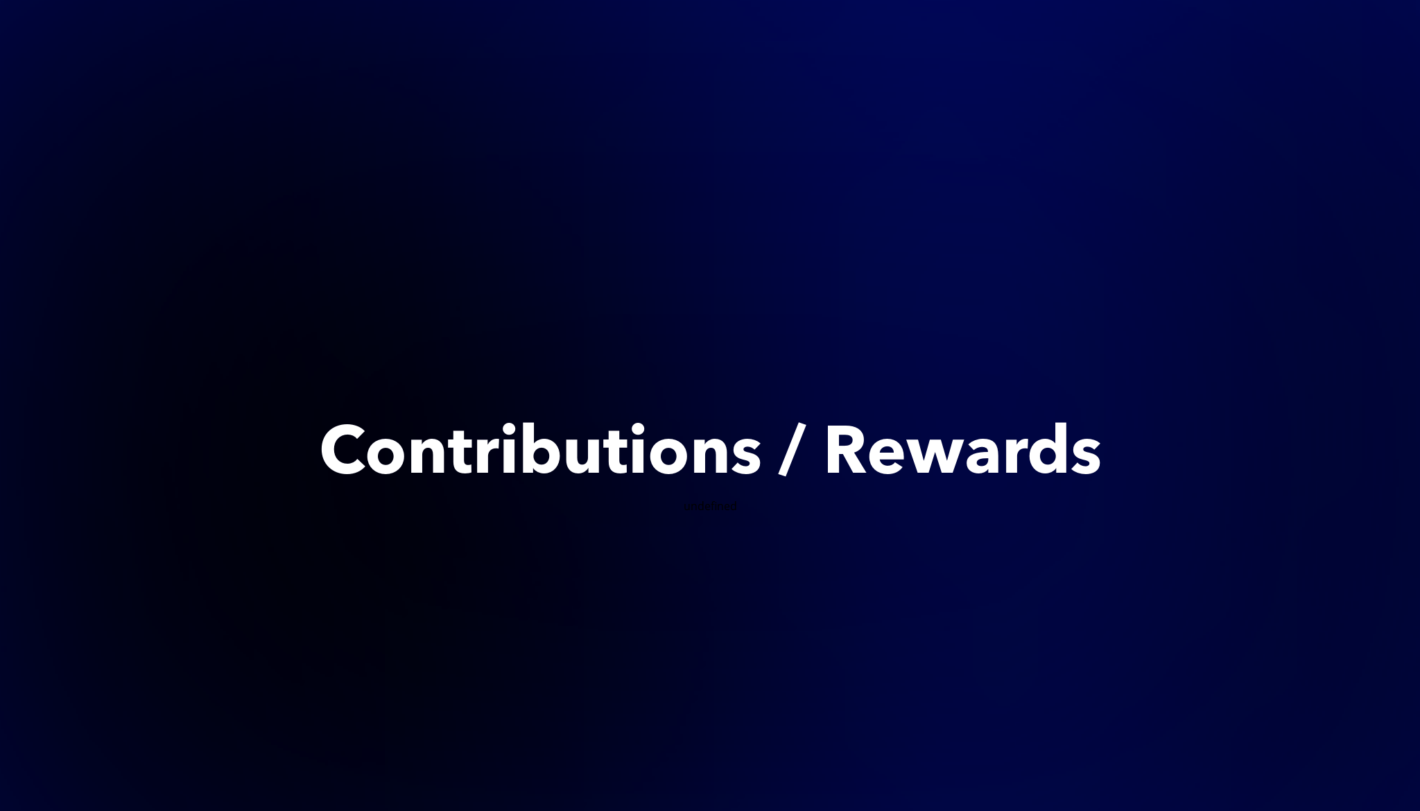 Contributions / Rewards Dework